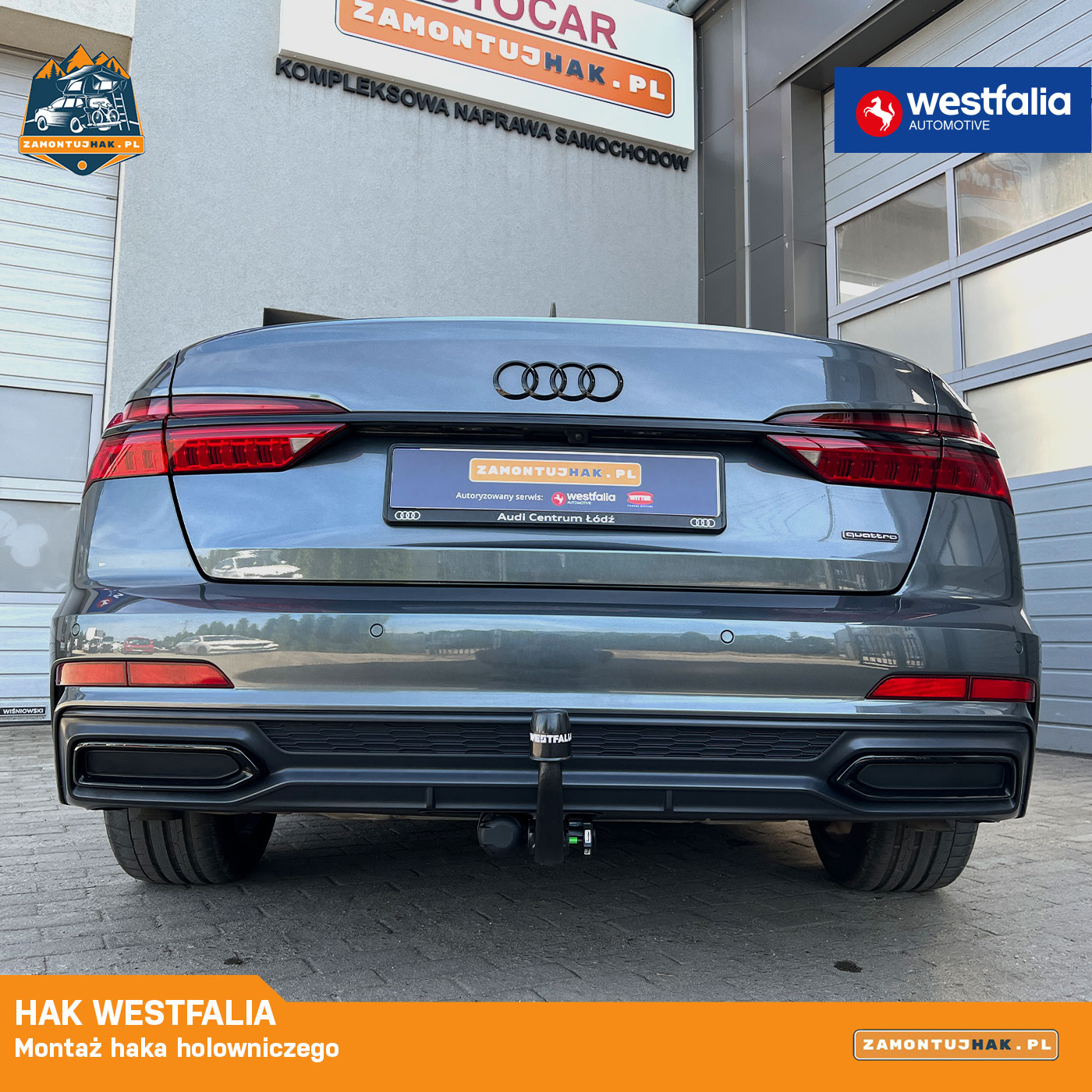 audi a6 z hakiem